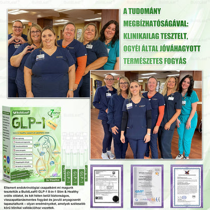 D💥 BENU Online Áruház 🏪 BuildLeaf GLP-1 8-az-1-ben Fit & Vital orális oldat — napi 1x használat, látható eredmény 7 nap alatt. Támogatja a testsúlykontrollt, vércukor- és szív-érrendszeri egészséget, emésztést és ízületeket.