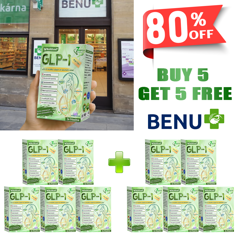 D💥 BENU Online Áruház 🏪 BuildLeaf GLP-1 8-az-1-ben Fit & Vital orális oldat — napi 1x használat, látható eredmény 7 nap alatt. Támogatja a testsúlykontrollt, vércukor- és szív-érrendszeri egészséget, emésztést és ízületeket.