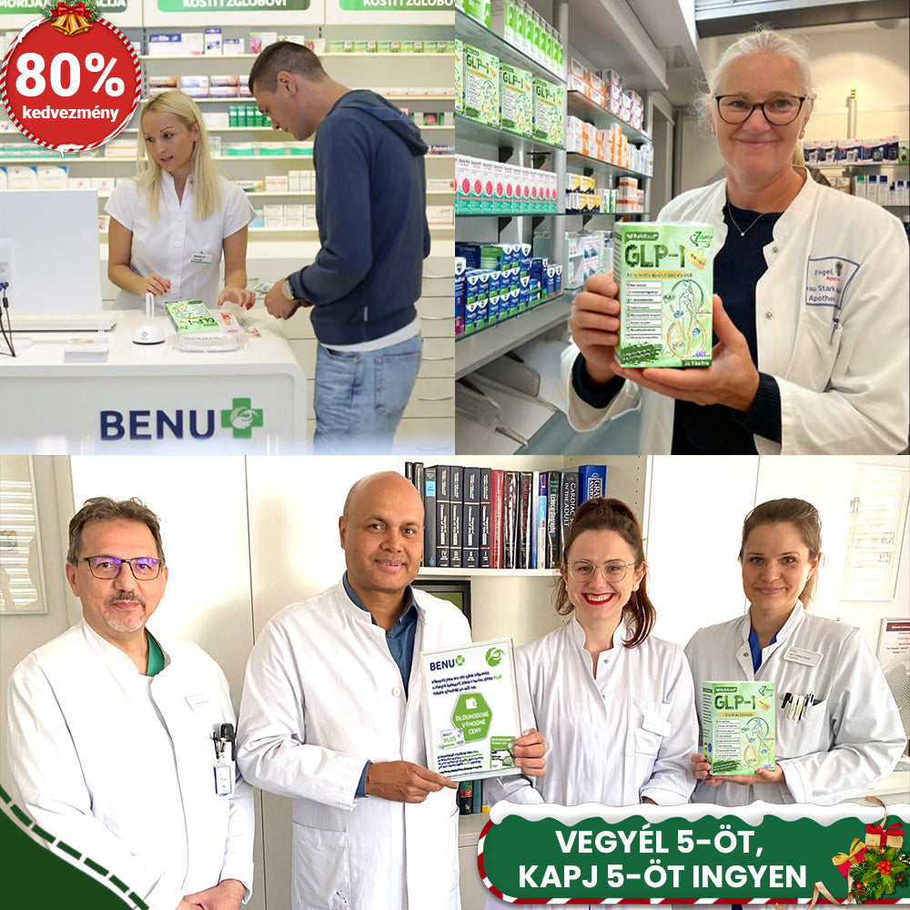 D💥 BENU Online Áruház 🏪 BuildLeaf GLP-1 8-az-1-ben Fit & Vital orális oldat — napi 1x használat, látható eredmény 7 nap alatt. Támogatja a testsúlykontrollt, vércukor- és szív-érrendszeri egészséget, emésztést és ízületeket.